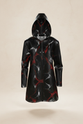 Marmora Noctis Hooded Rain Mac