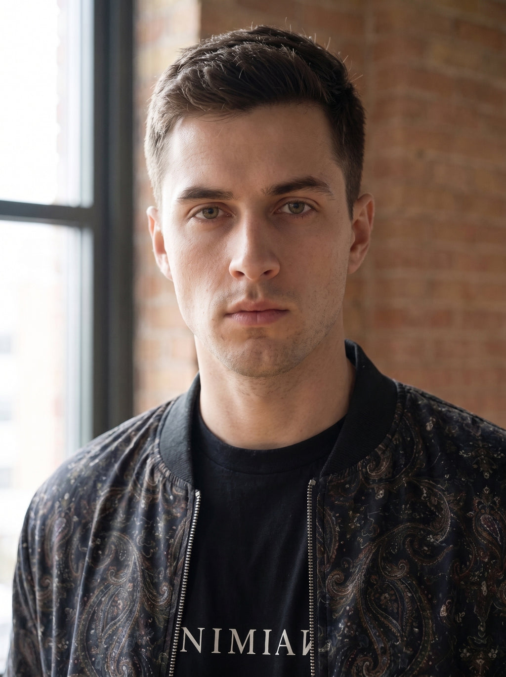 Men's Bomber Jacket Paisley