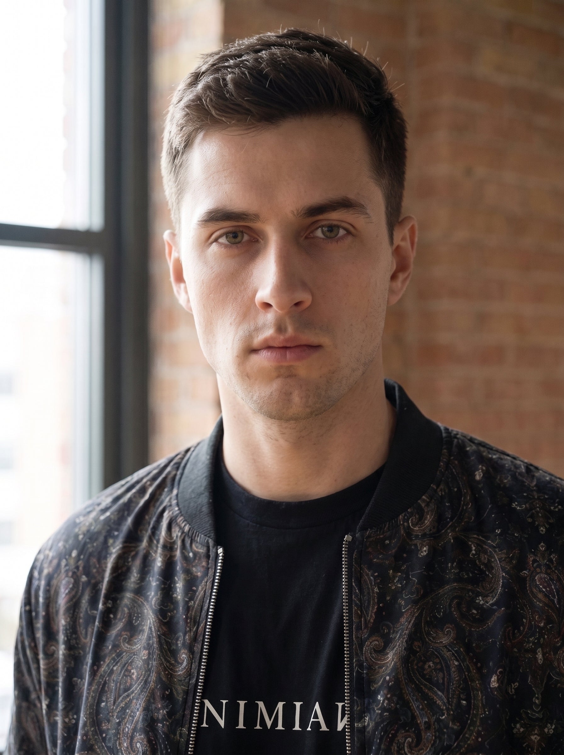 Men's Bomber Jacket Paisley