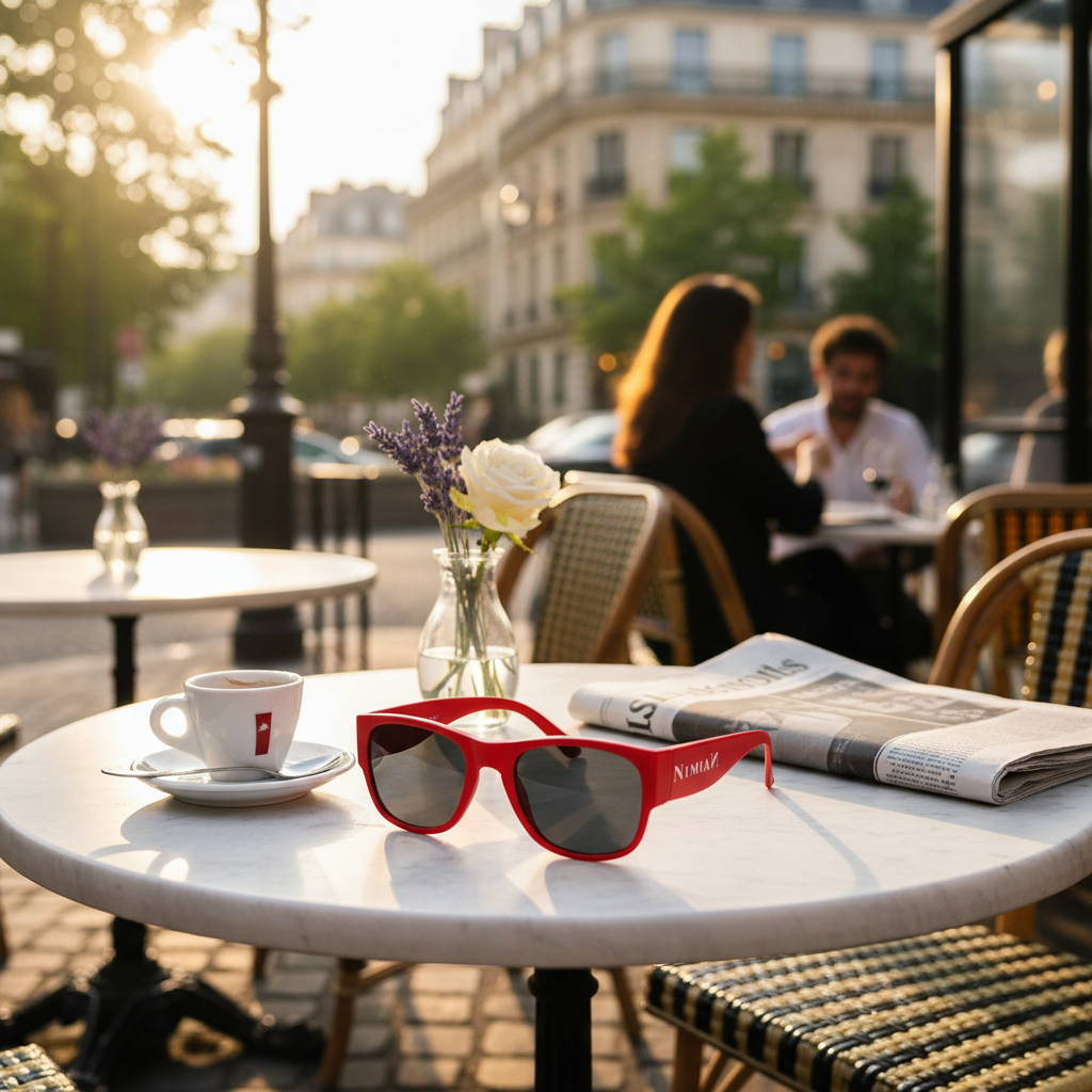 NimiaN Red Statement Sunglasses