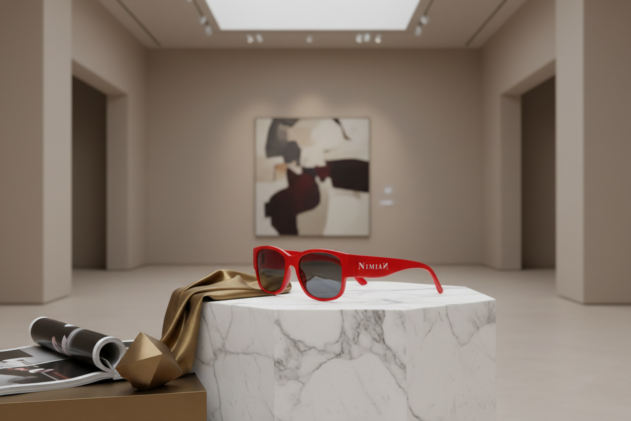 NimiaN Red Statement Sunglasses