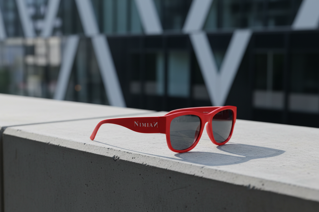 NimiaN Red Statement Sunglasses