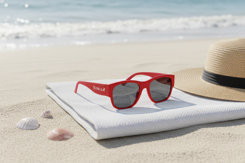 NimiaN Red Statement Sunglasses