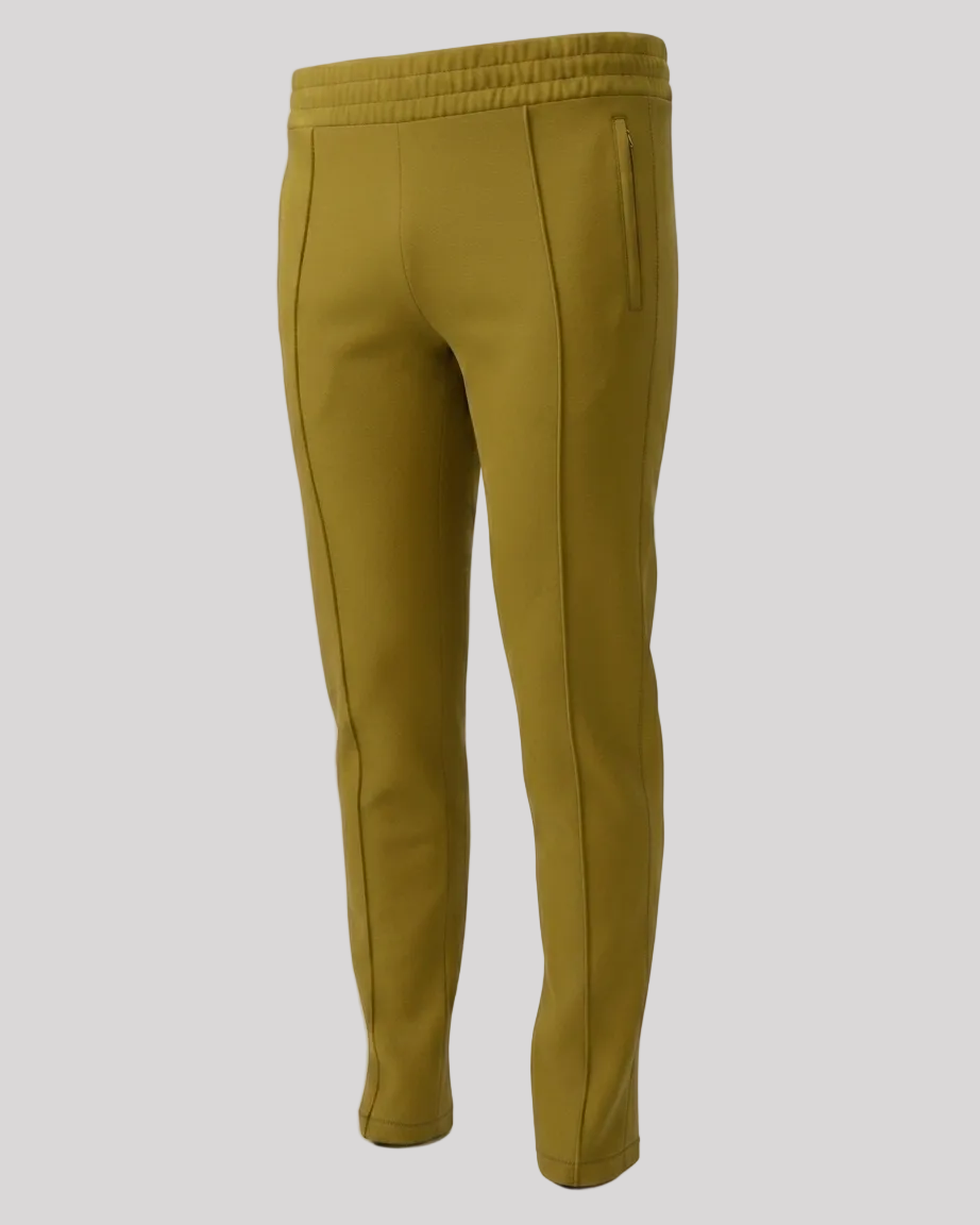 NimiaN Men’s Crimson Track Trousers – Side Stripe