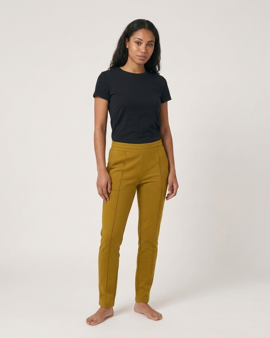 NimiaN Men’s Crimson Track Trousers – Side Stripe