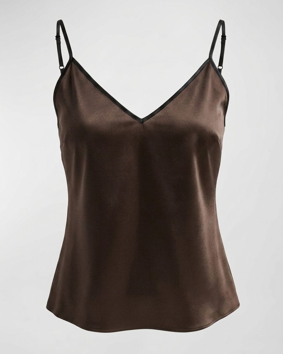 Strappy Camisole Dark Brown