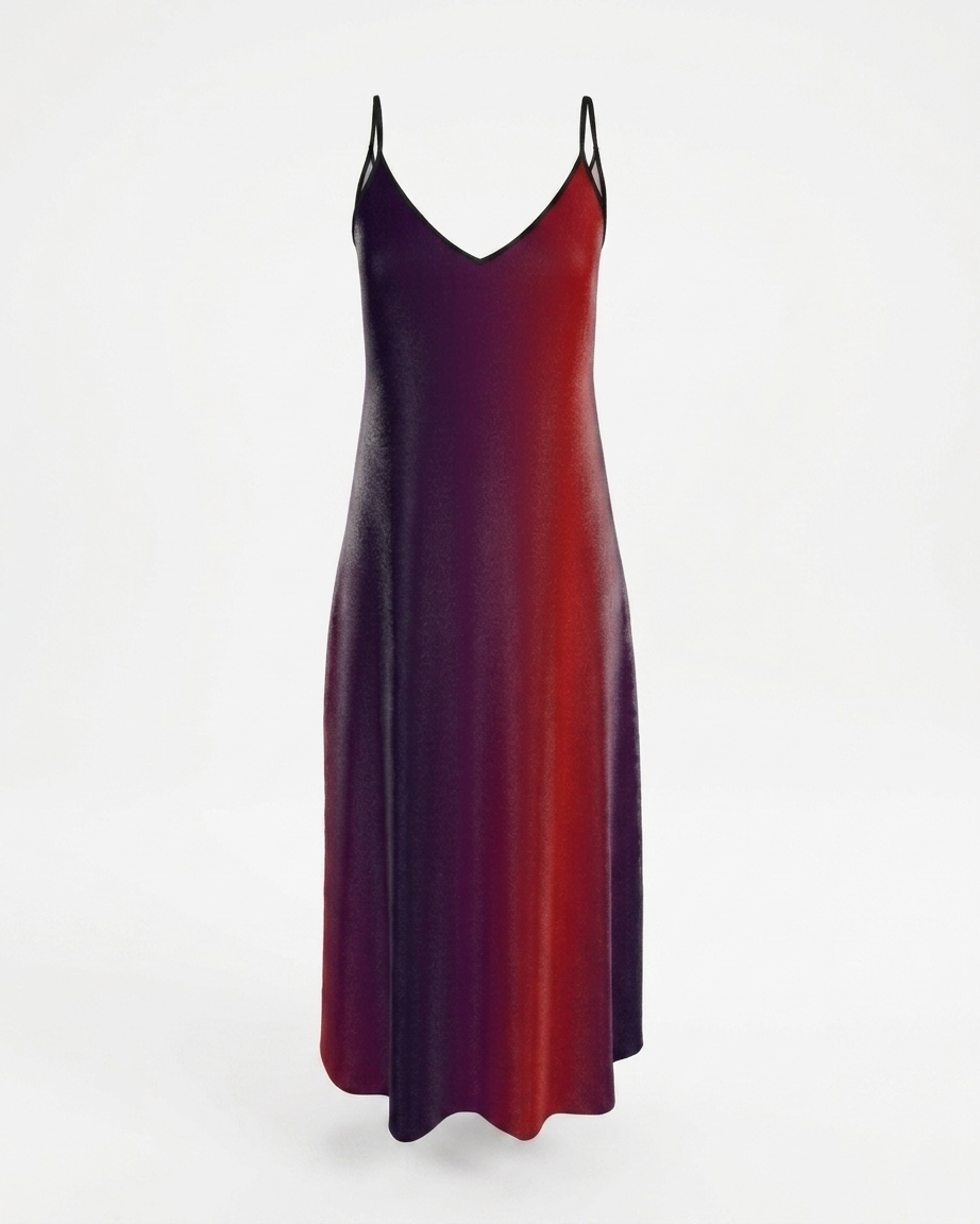 NimiaN Seraphine Pure Silk Maxi Slip Dress