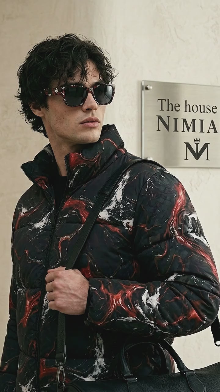 Marmora Noctis Men's Puffer Jacket