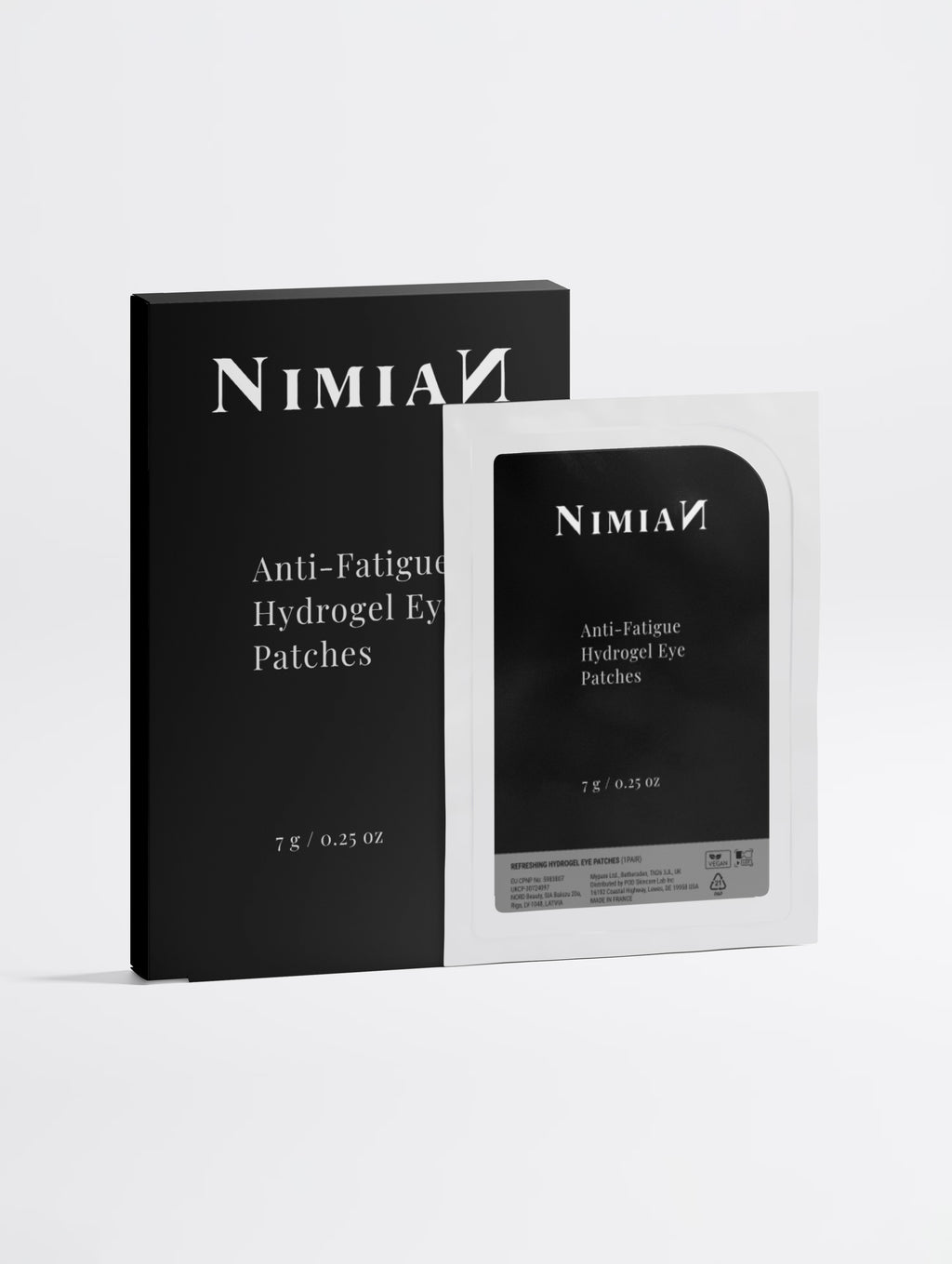 Anti-Fatigue Hydrogel Eye Patches