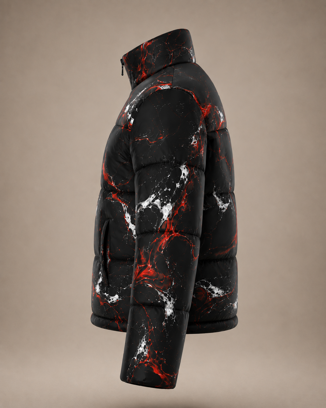 Marmora Noctis Men's Puffer Jacket
