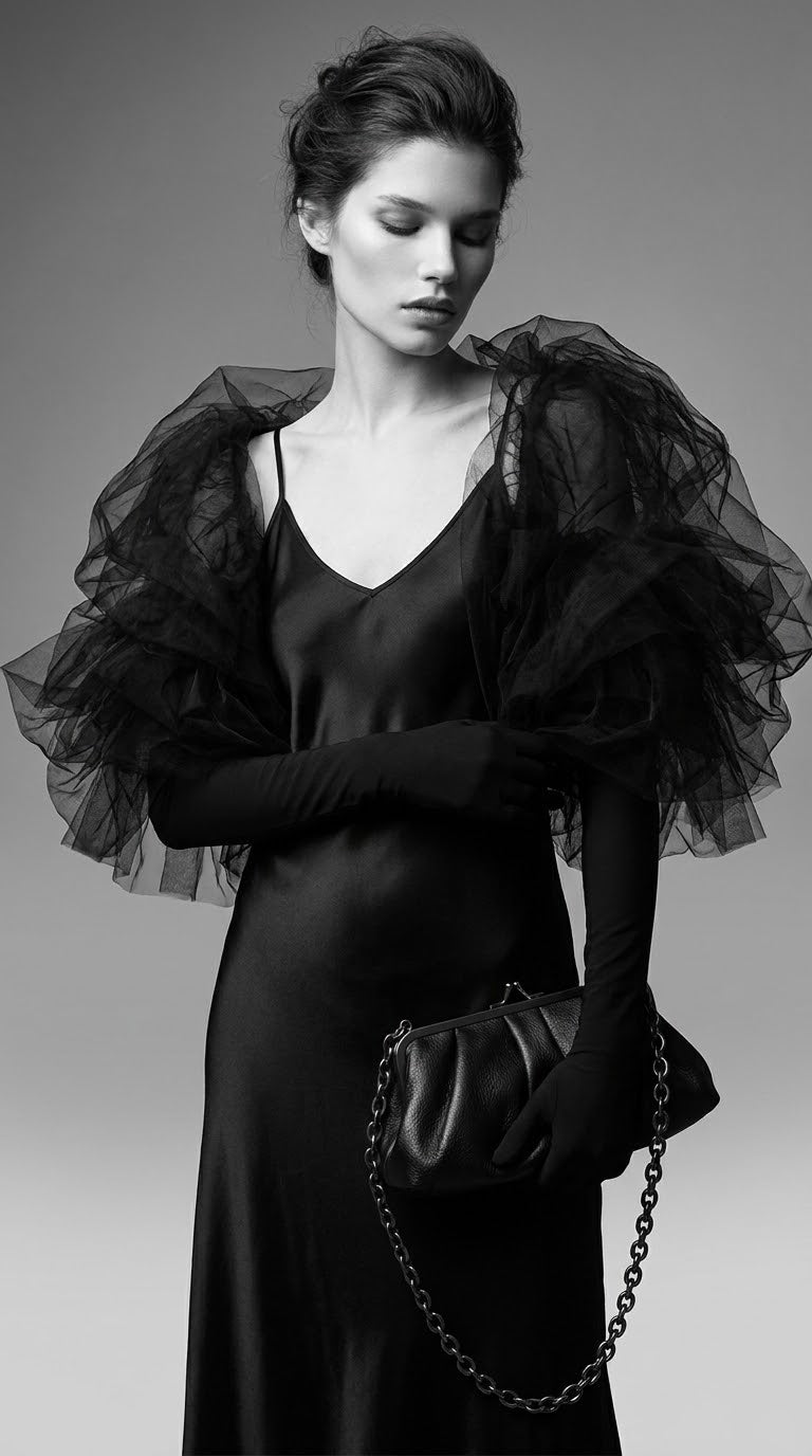 Halterneck Black Backless Dress