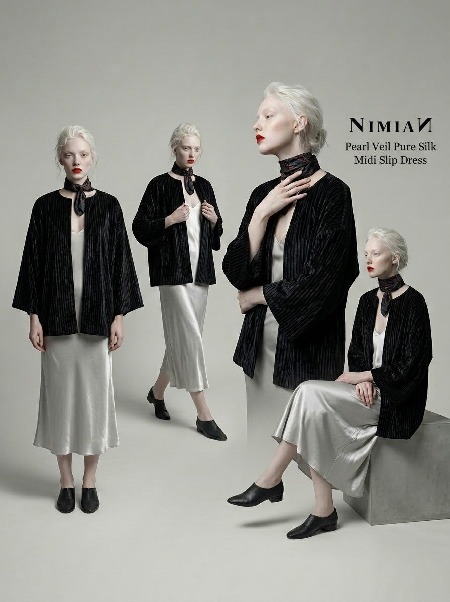 NimiaN Noir Kimono Jacket