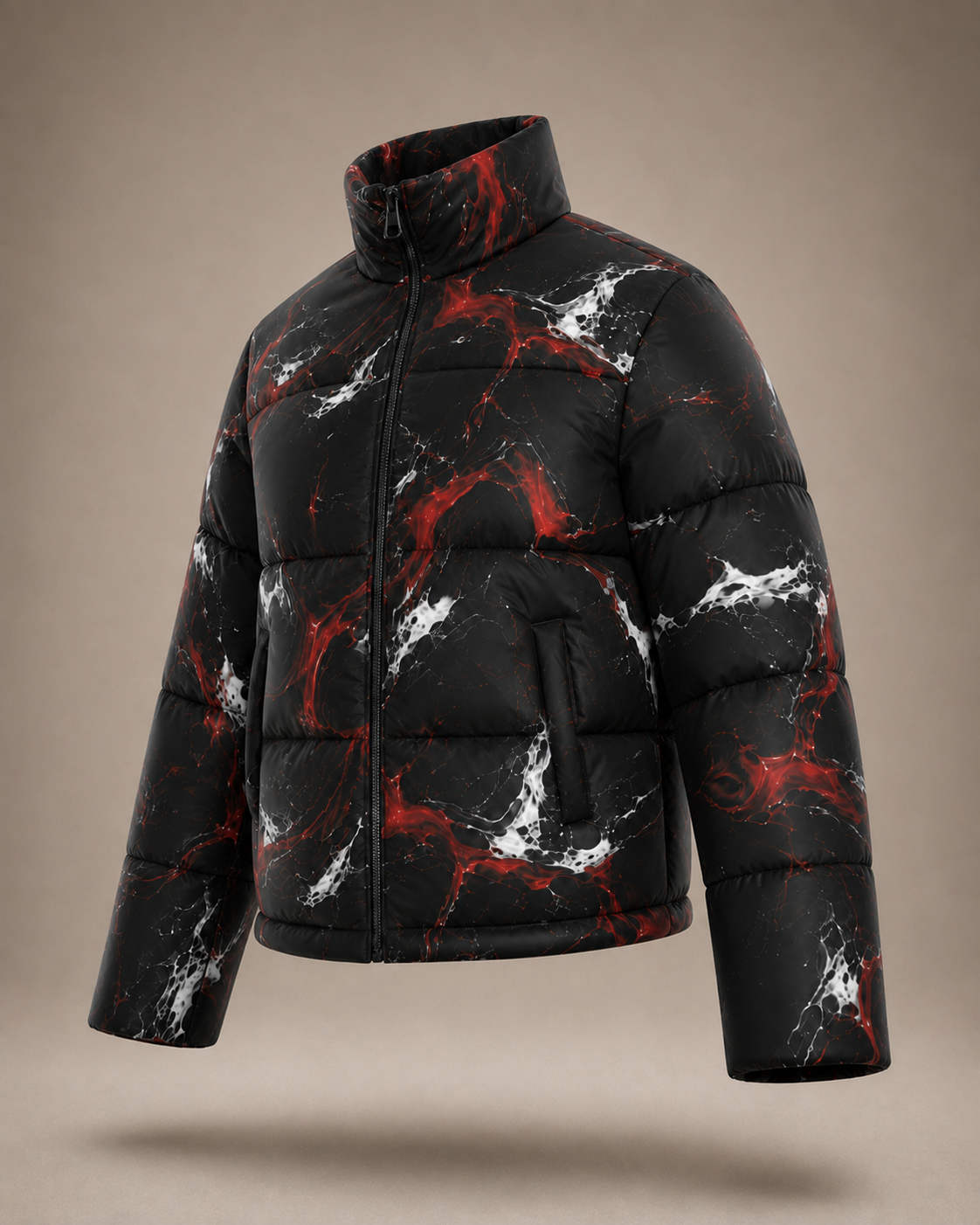 Marmora Noctis Men's Puffer Jacket
