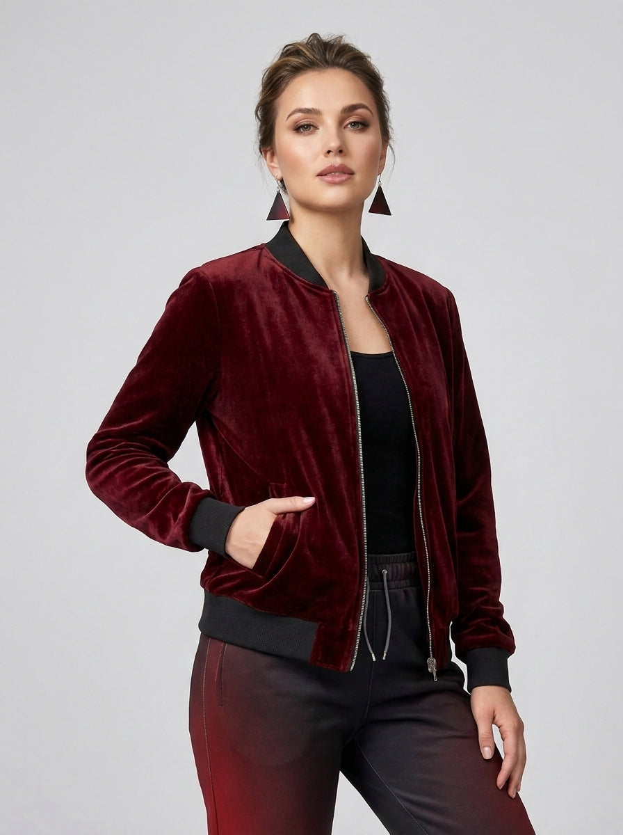 Men's Bomber Ruby Jacket