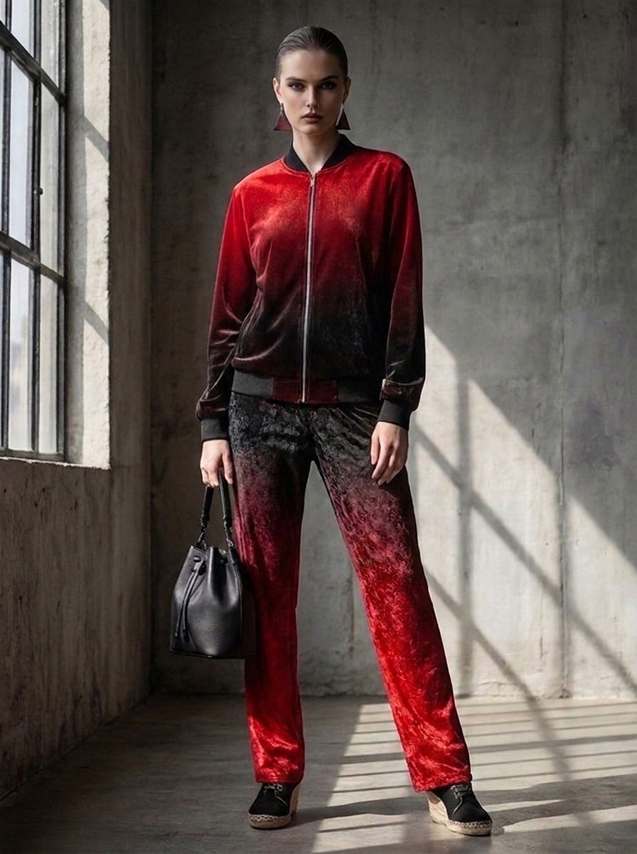NimiaN Womens Trousers Gradient