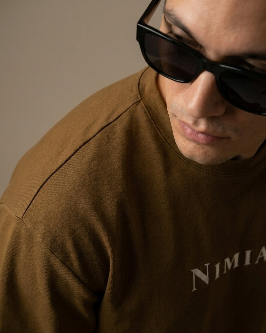 Oversized Black T-Shirt – Unisex Streetwear Fit
