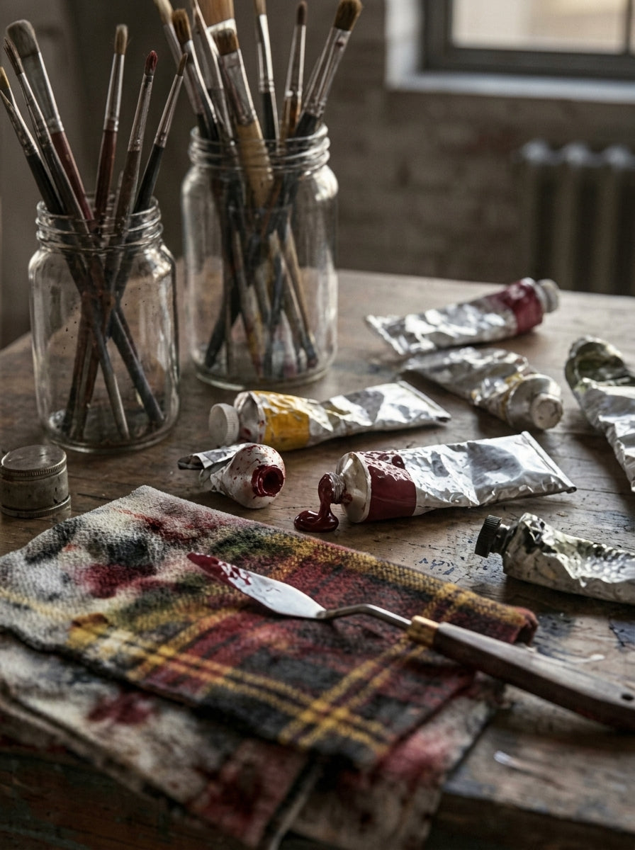 NIMIAN Highland Nocturne Tartan Track Jacket