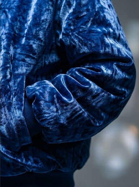Ladies Bomber Jacket Lapis Lazuli