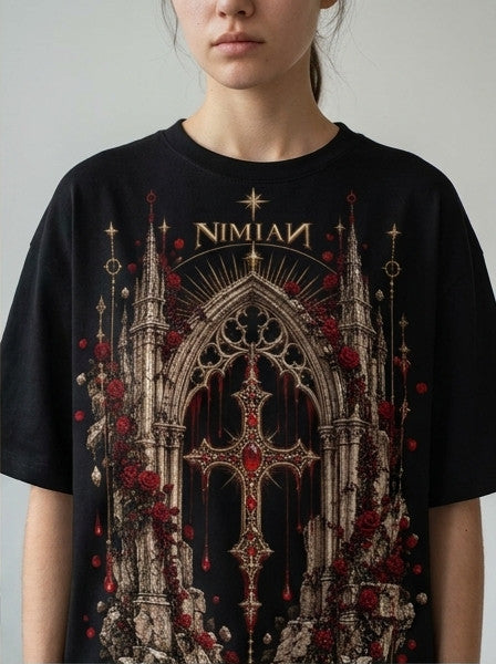 NIMIAN Cathedral Blade Oversized T-Shirt