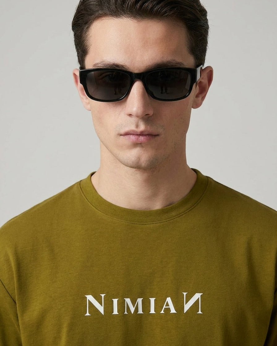 Oversized Black T-Shirt – Unisex Streetwear Fit