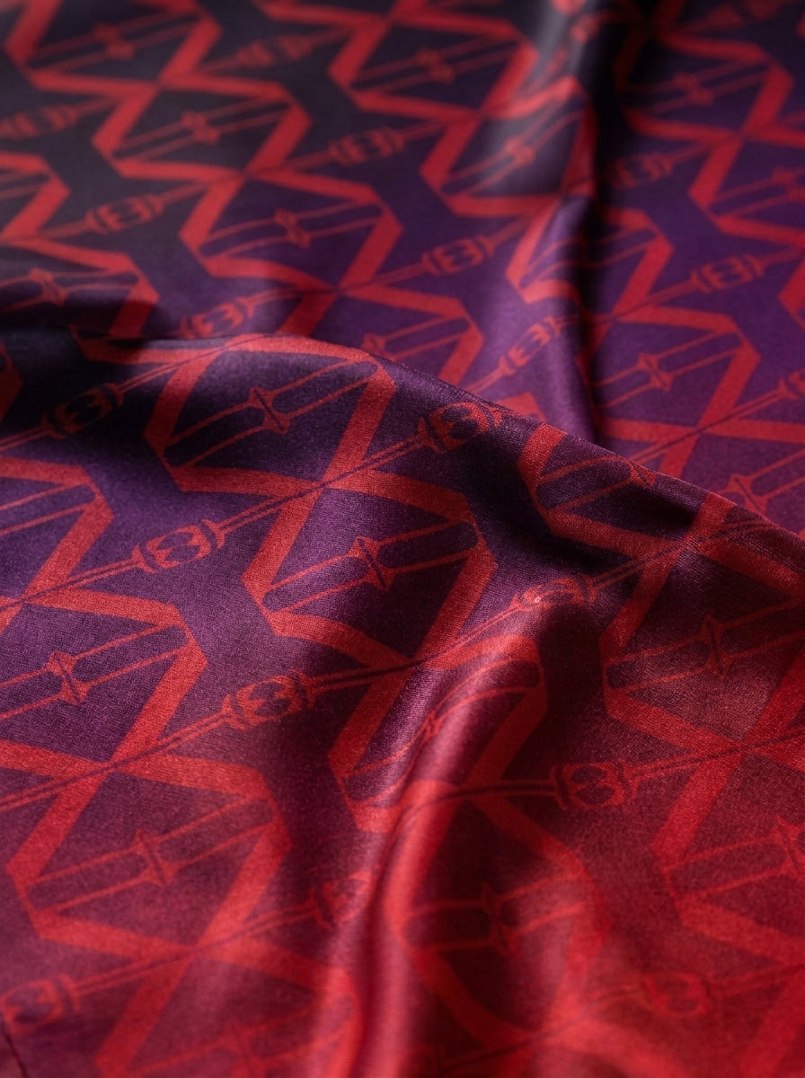 NimiaN Red Logo Gradient Bandana