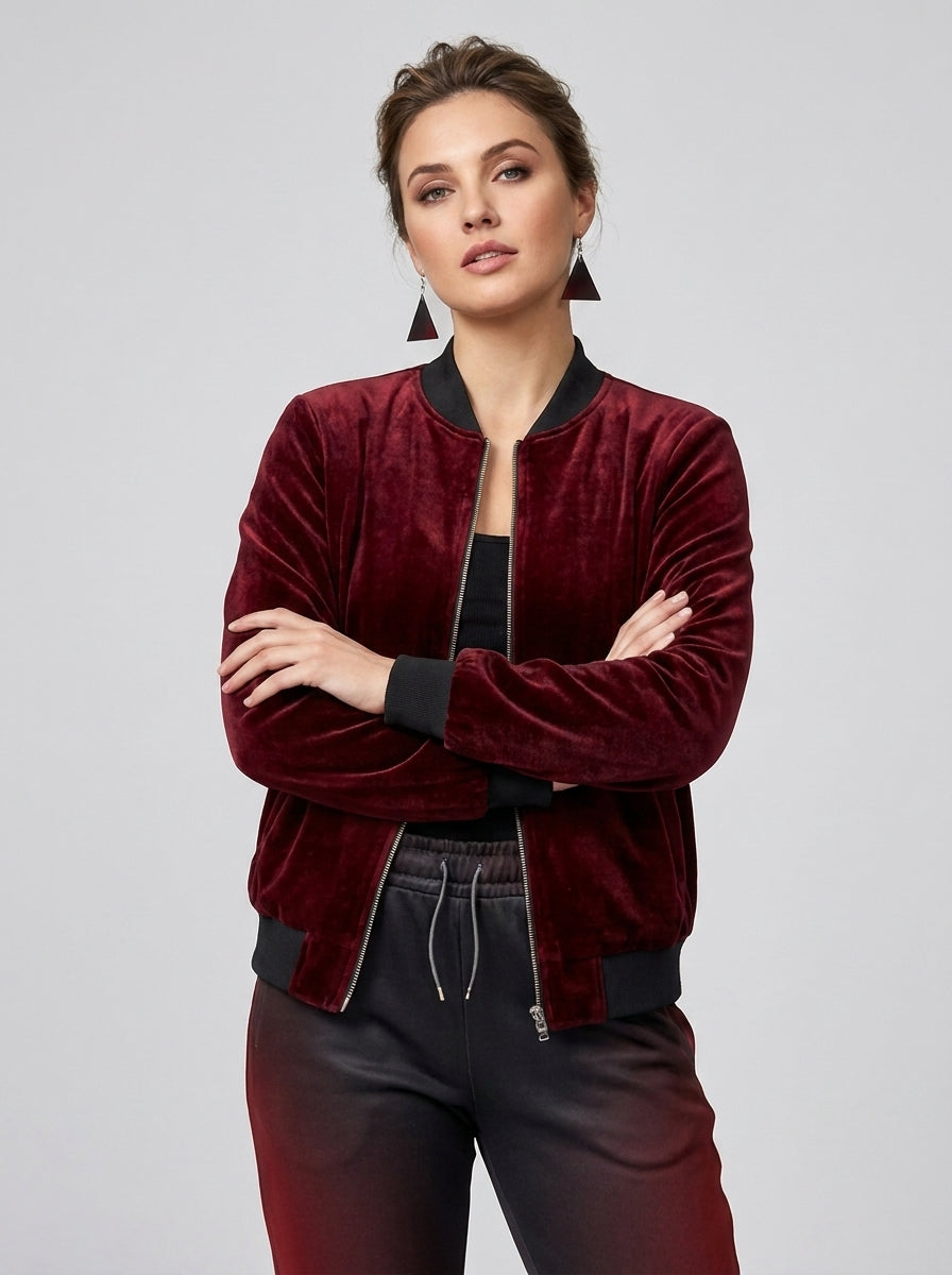 Men's Bomber Ruby Jacket