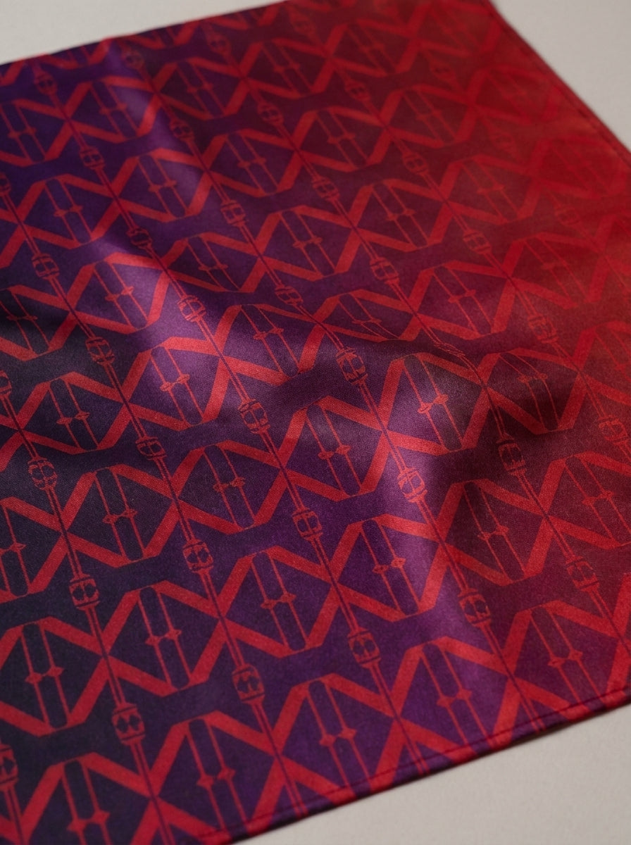 NimiaN Red Logo Gradient Bandana