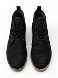 Hi Top Black Espadrilles